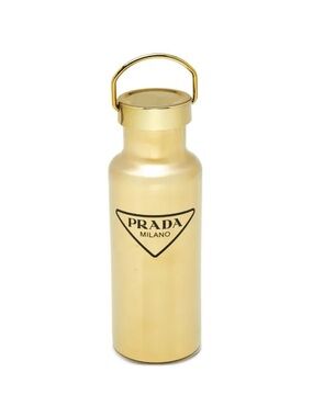 Prada Gold Stainless Steel water bottle